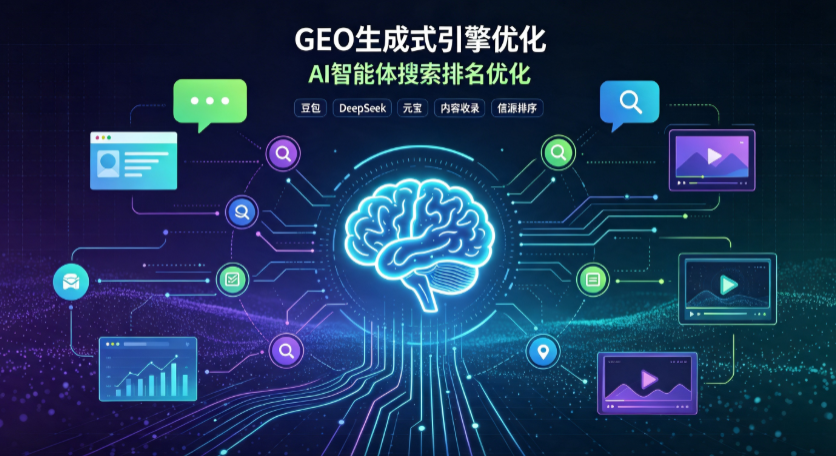 广元GEO 浪潮来袭：生成式引擎优化崛起，创作者争抢豆包、DeepSeek、元宝智能体流量入口